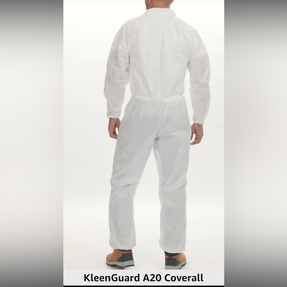 KleenGuard Protective Coverals, Clothes Protecting Cobverals - Size Large - Picture 2 of 13